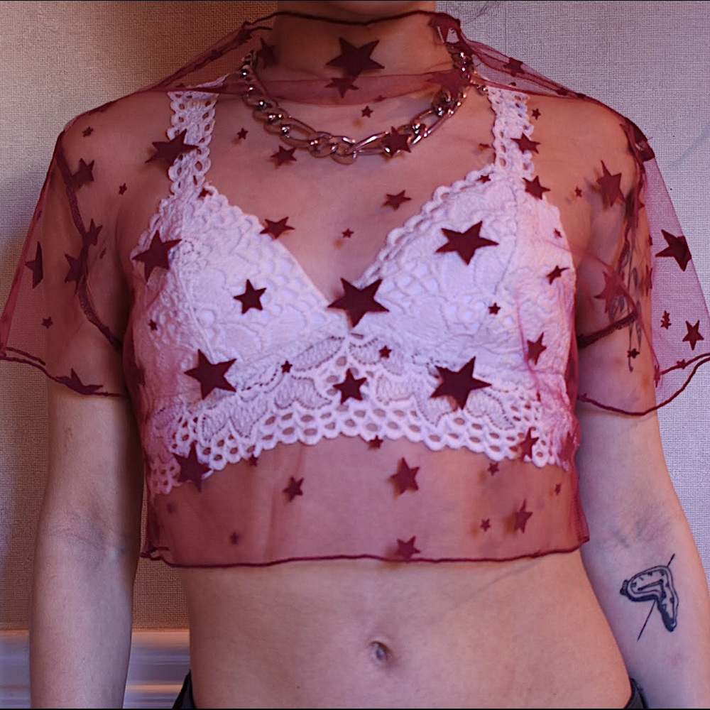 Mesh star top